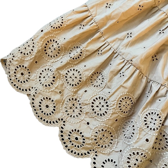 Abercrombie & Fitch Cream One Shoulder Dress - Picture 4 of 7